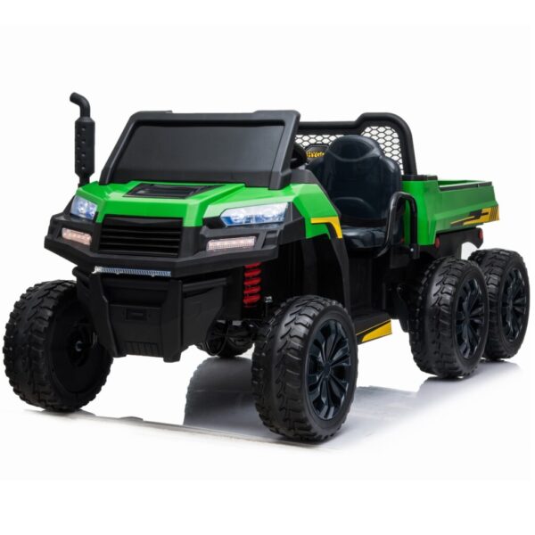 Green 24V ride on Farm Truck