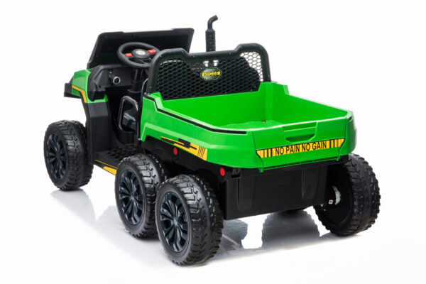 Green 24V ride on Farm Truck - Image 3