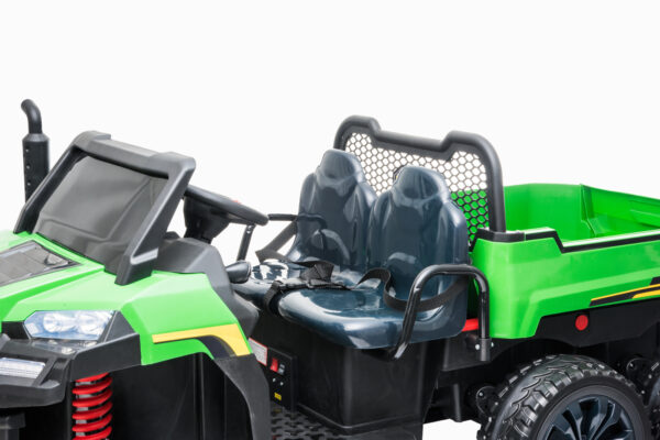 Green 24V ride on Farm Truck - Image 8