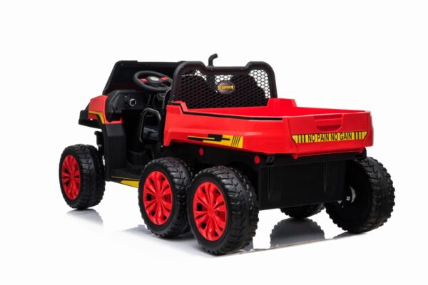 Red 24V ride on Farm Truck - Image 3