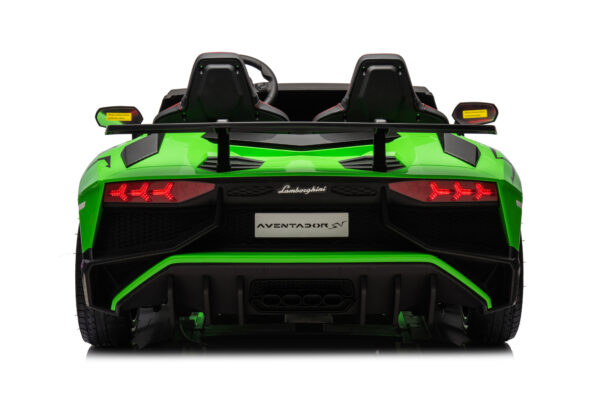 Green 24V XL Lamborghini Aventador Ride-On Car - Image 4