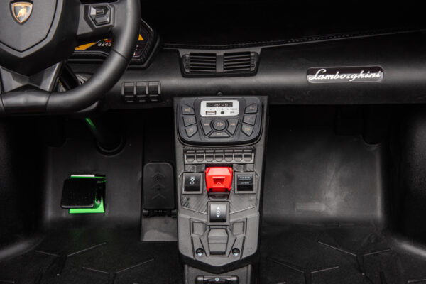 Green 24V XL Lamborghini Aventador Ride-On Car - Image 10