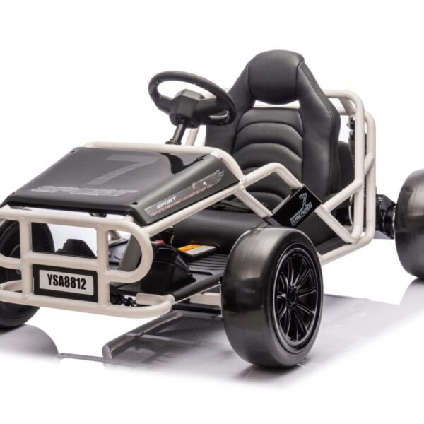 Black 24V UTV Velocity Ride on Kart