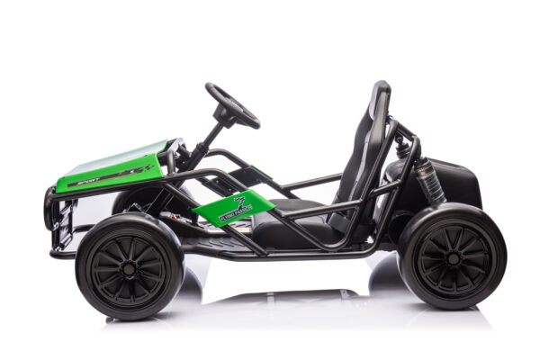 Green 24V UTV Velocity Ride on Kart - Image 2