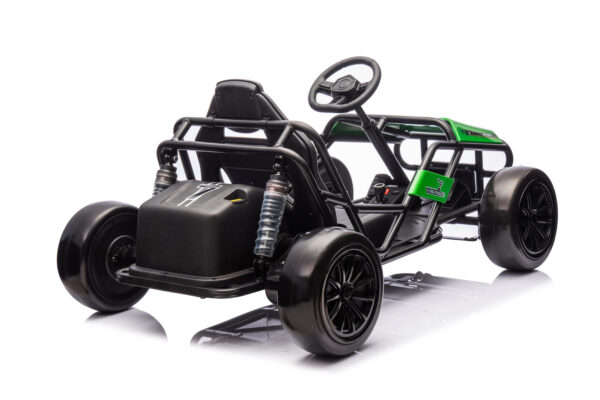 Green 24V UTV Velocity Ride on Kart - Image 5