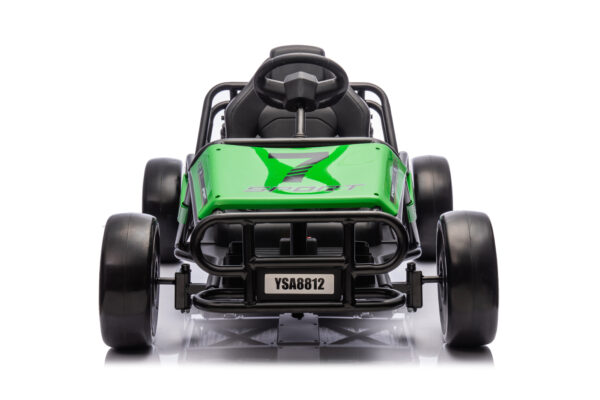 Green 24V UTV Velocity Ride on Kart - Image 6