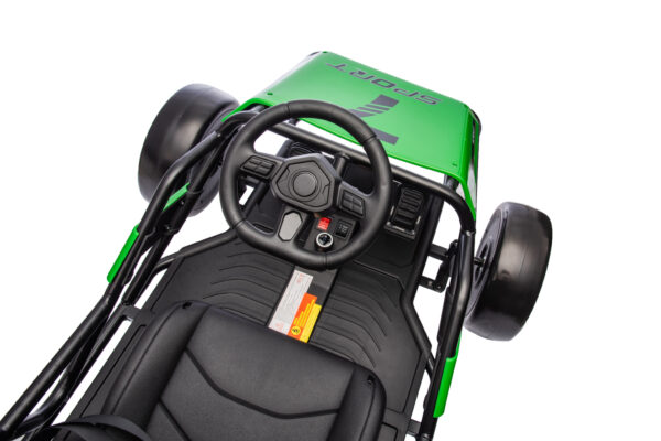 Green 24V UTV Velocity Ride on Kart - Image 10