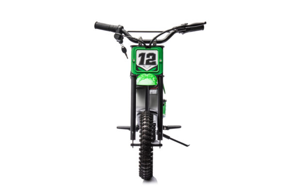 Green 24V Dirt Ride On Motorbike - Image 5
