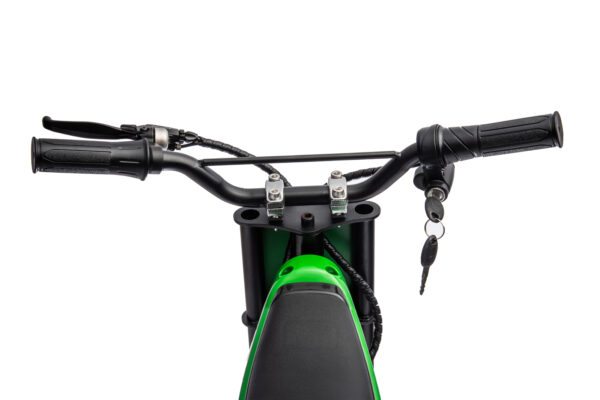 Green 24V Dirt Ride On Motorbike - Image 7