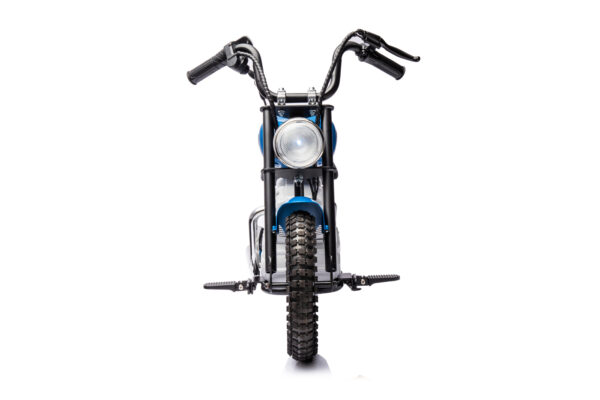 Blue 24V Cruiser Ride on Motorcycle - Image 6