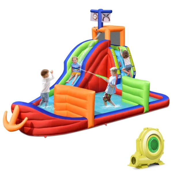 Pirate Ship Kids Inflatable Water Park for - Image 2