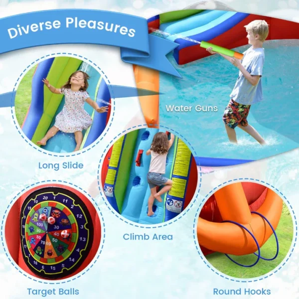 Pirate Ship Kids Inflatable Water Park for - Image 6