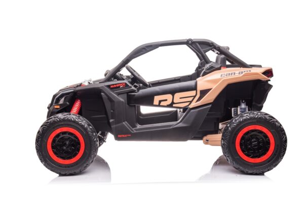 Black 24V Can Am Maverick UTV ride on car - Image 2