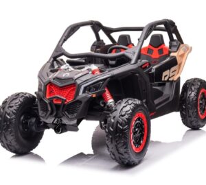 Black 24V Can Am Maverick UTV ride on car