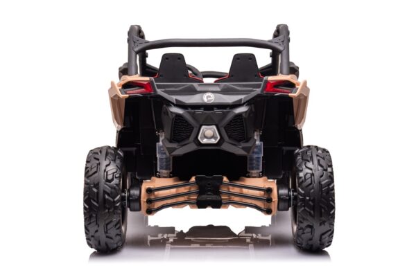Black 24V Can Am Maverick UTV ride on car - Image 4