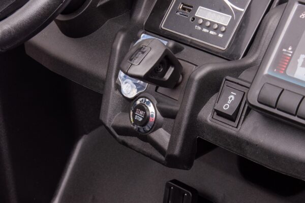 Black 24V Can Am Maverick UTV ride on car - Image 8