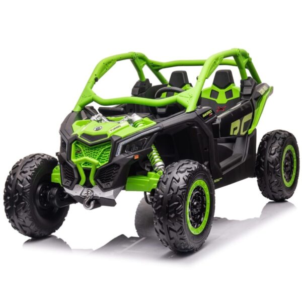 Green 24V Can Am RC Ride On Buggy