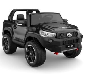 Licensed Black Toyota Hilux Rugged Ride-On Car – Adventure Meets Style