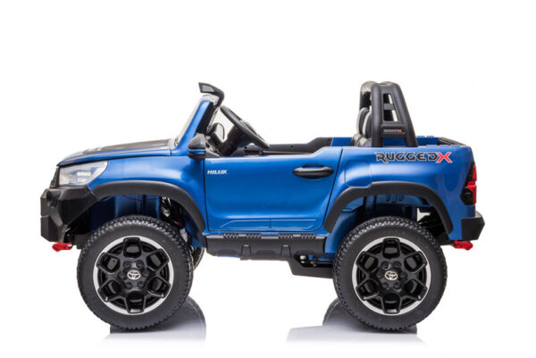 Blue Toyota Hilux Rugged 12v Ride On Car - Image 7