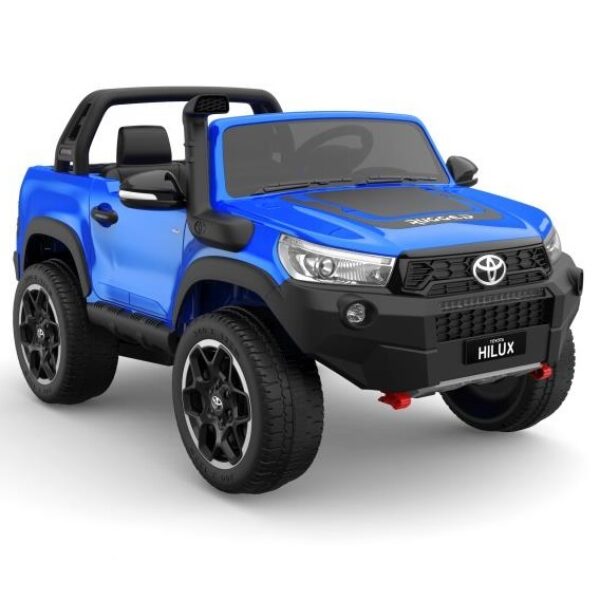 Blue Toyota Hilux Rugged 12v Ride On Car