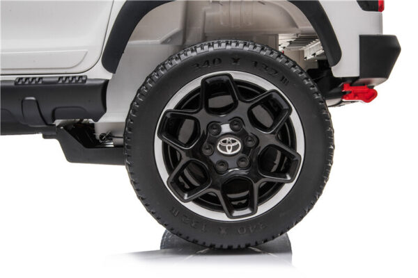 Grey Toyota Hilux Rugged Ride on Car - Image 7