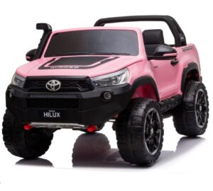 Pink 12v Toyota Hilux Rugged Ride On Car