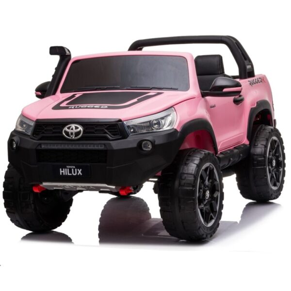 Pink 12v Toyota Hilux Rugged Ride On Car