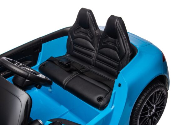 Blue Mercedes Benz 12V  Ride on Car - Image 8