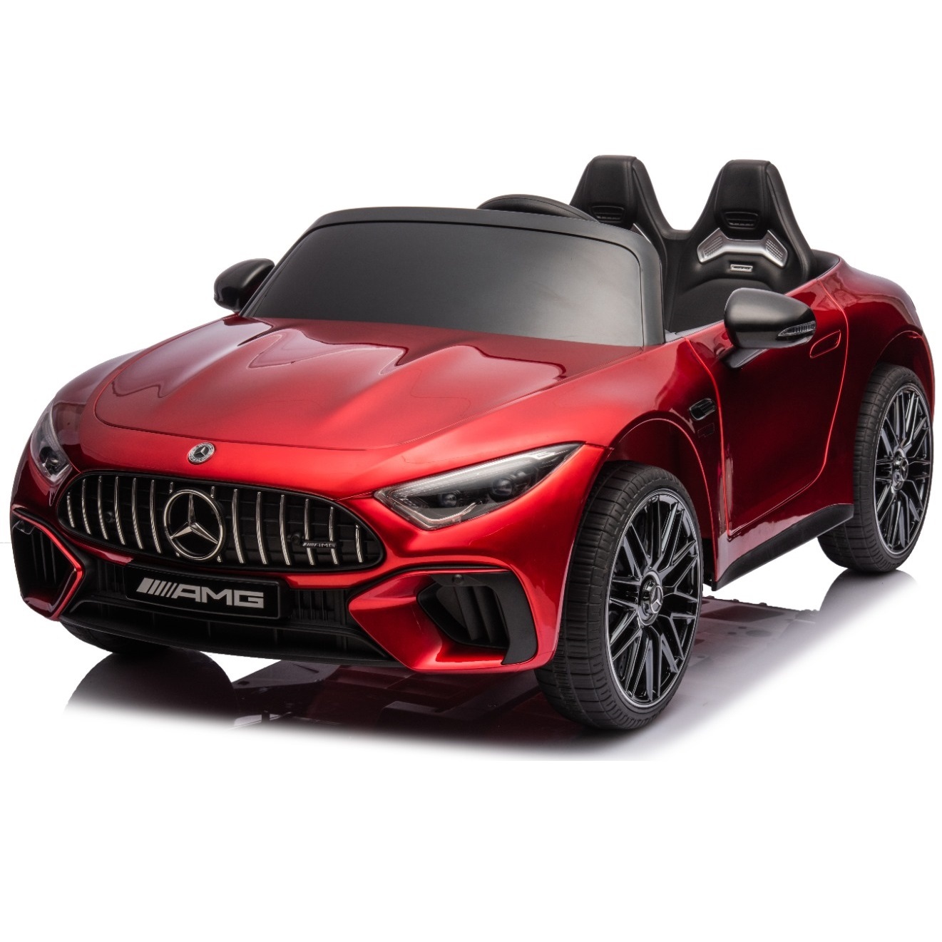 Licensed Red 12V Mercedes-Benz SL63 Ride-On Car – Drive in Style and Comfort