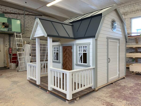 Wooden Playhouse Grand Farmhouse 8x8 - Image 4