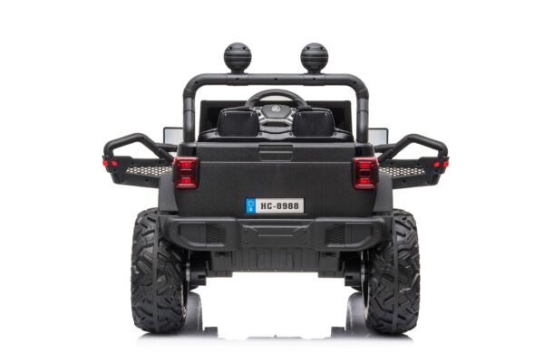 White 12V Jeep Wrangler Ride-On Car - Image 5