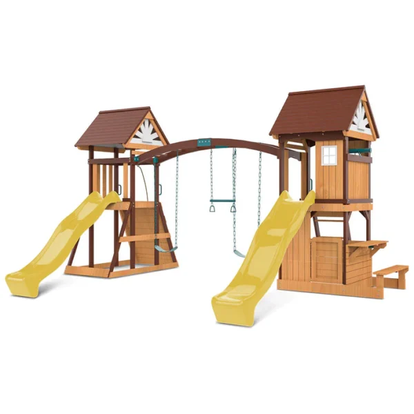 Yellow Slides Armadale Play Centre Set