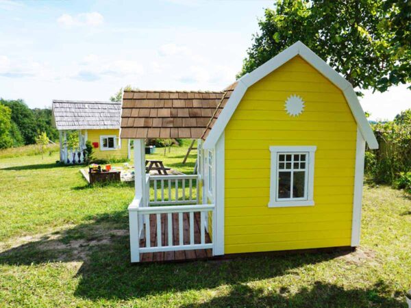Wooden Playhouse Sunny Sadie 8x8 - Image 2