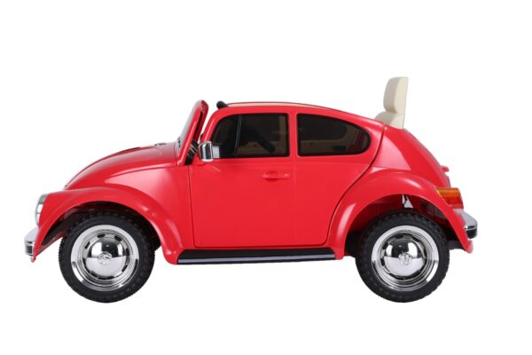 Red 12V VW Beetle ride on car - Image 2