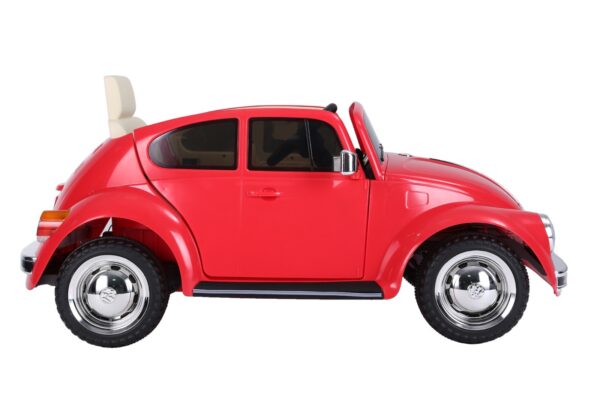 Red 12V VW Beetle ride on car - Image 8