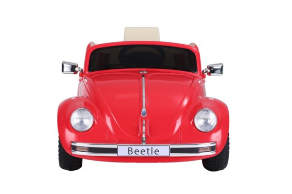 Red 12V VW Beetle ride on car - Image 10