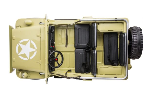 24V ride on truck Military Jeep - Image 5