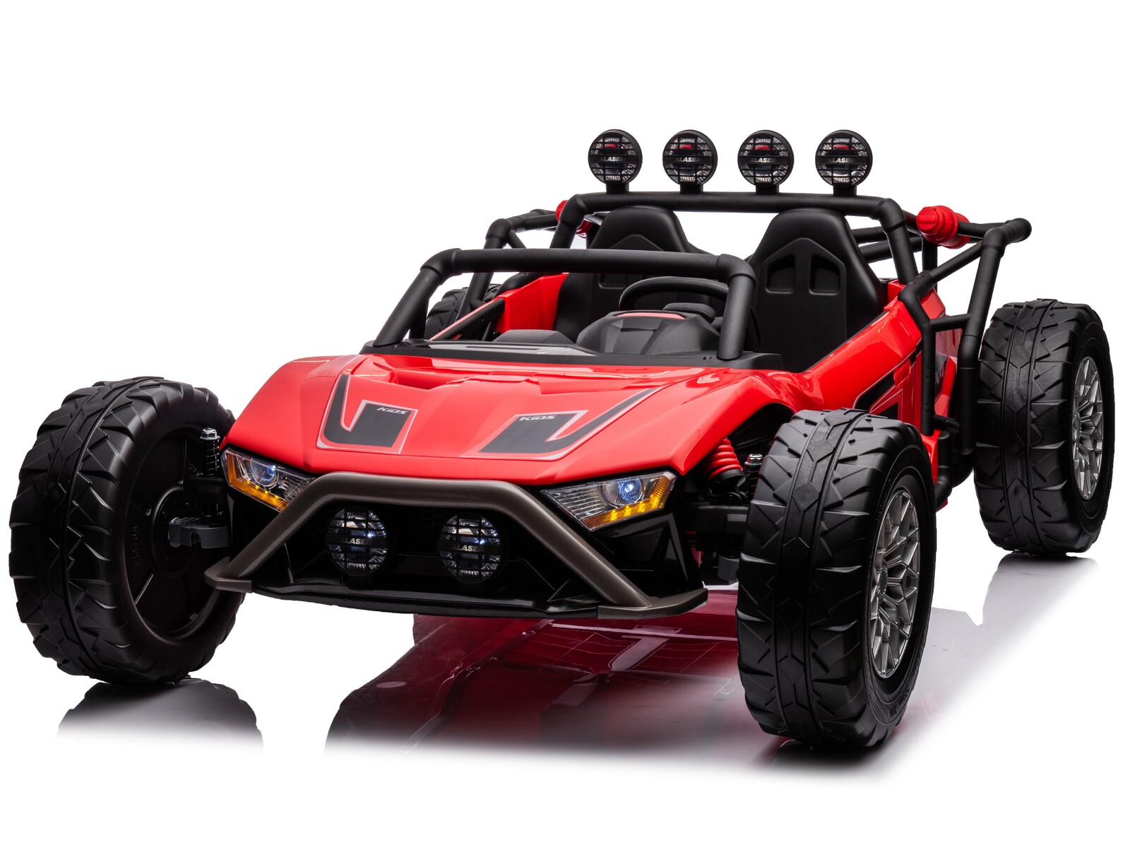 Ignite Adventure with the Red 24V Spider UTV Ride-On Car