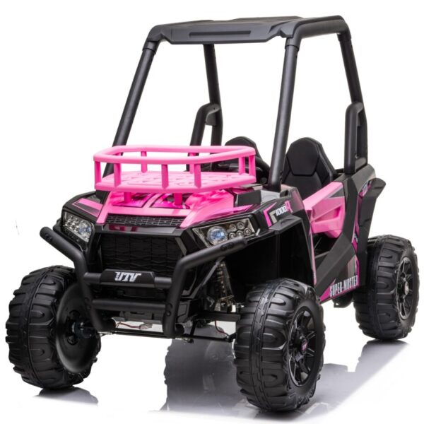 Pink 24V UTV Beach Ride on Buggy