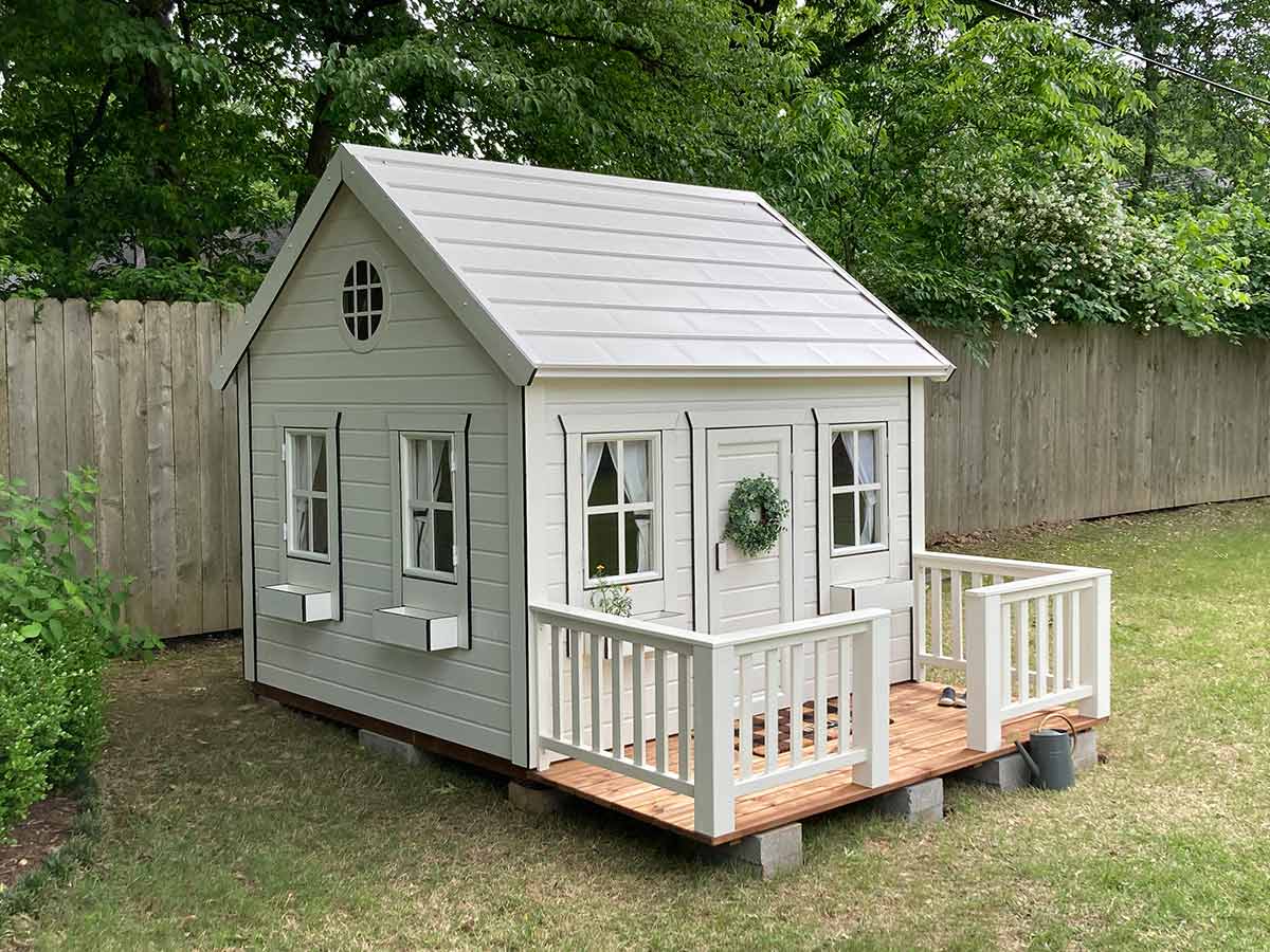 Buy Wooden Playhouse Snowy Owl 8x8 from Shopping Troy USA