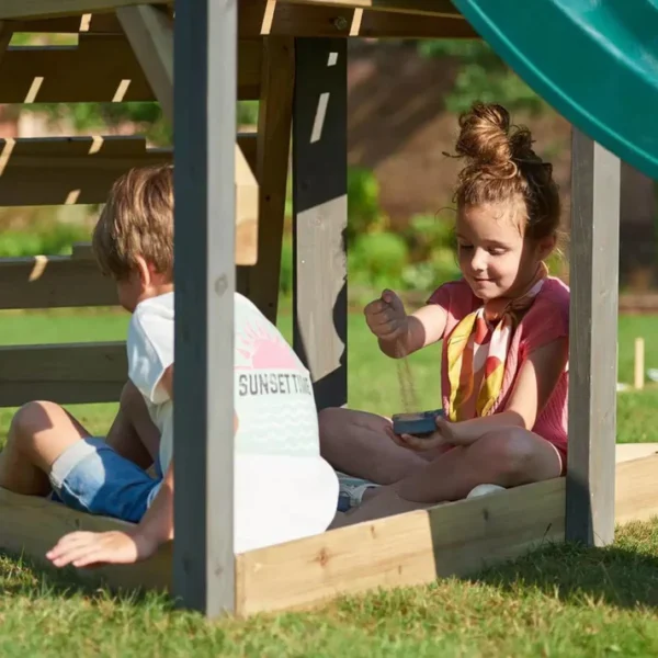Plum Barbary Wooden Swing Set - Image 3