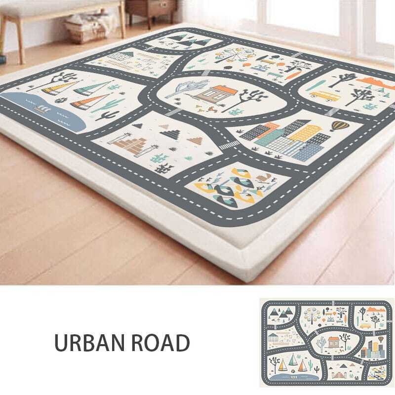 Play Mat Road Map-Inspired by Shopping Troy USA