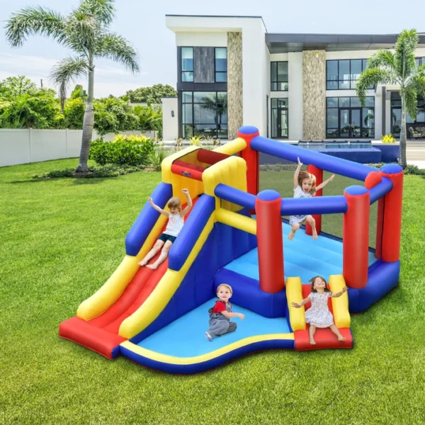 Kids Inflatable Bouncy Castle | Slide, Ball Pit & Sports Fun