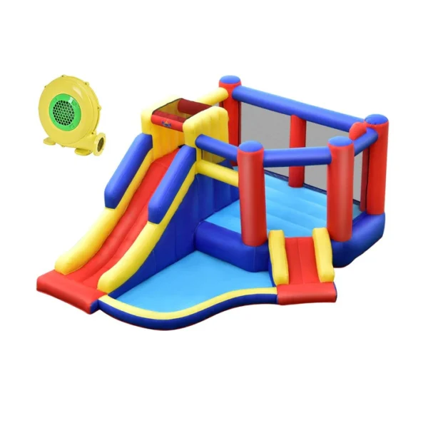 Kids Inflatable Bouncy Castle | Slide, Ball Pit & Sports Fun - Image 2