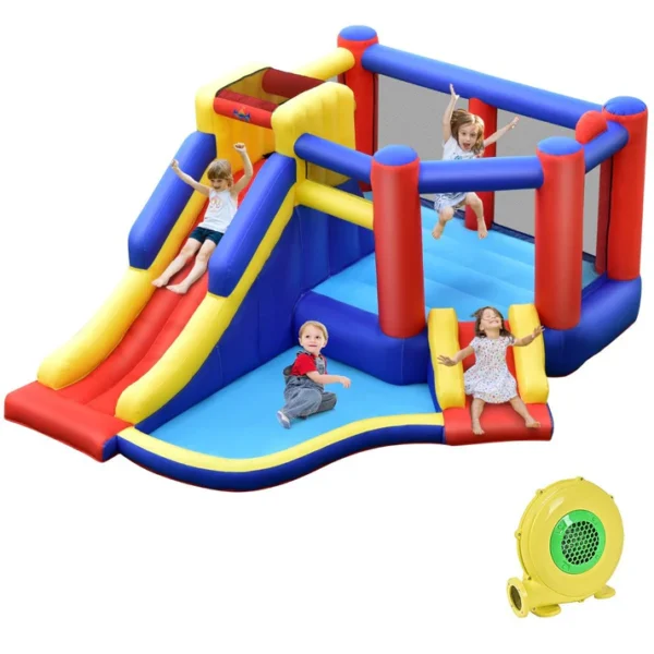 Kids Inflatable Bouncy Castle | Slide, Ball Pit & Sports Fun - Image 11
