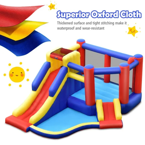 Kids Inflatable Bouncy Castle | Slide, Ball Pit & Sports Fun - Image 8