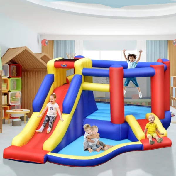 Kids Inflatable Bouncy Castle | Slide, Ball Pit & Sports Fun - Image 10