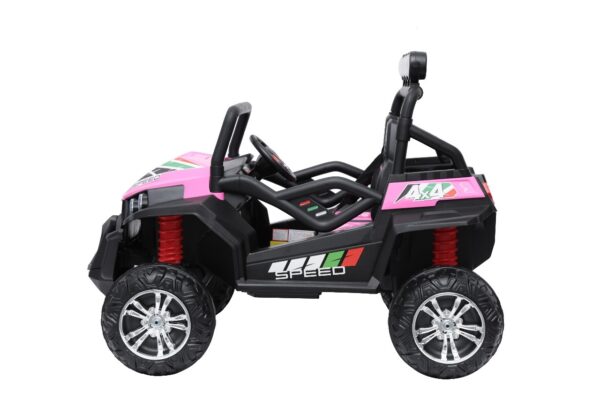 Pink 24V Beach Ride On Buggy - Image 2