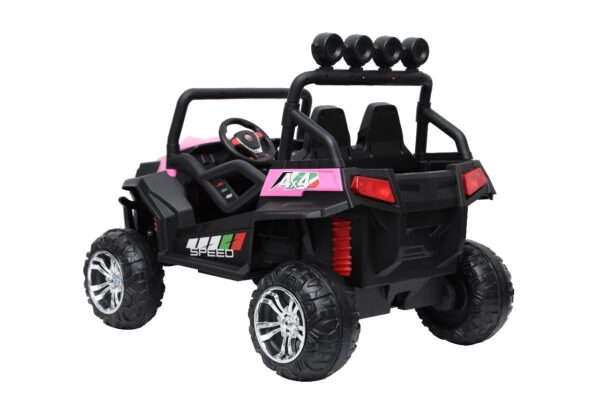 Pink 24V Beach Ride On Buggy - Image 3