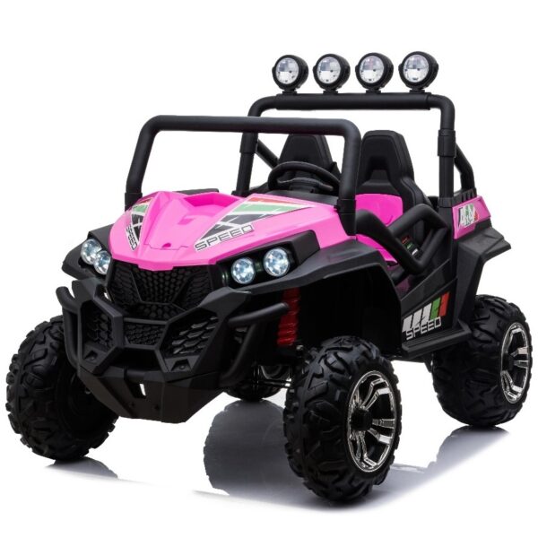 Pink 24V Beach Ride On Buggy